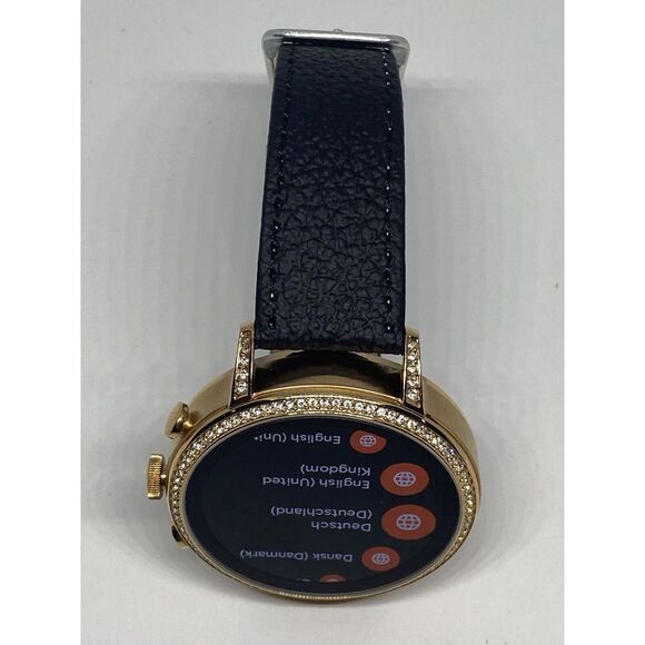 Fossil Gen 4 Authentic Digital Dial Smart Watch Custom Band FTW6015 AB522 - Picture 9 of 10